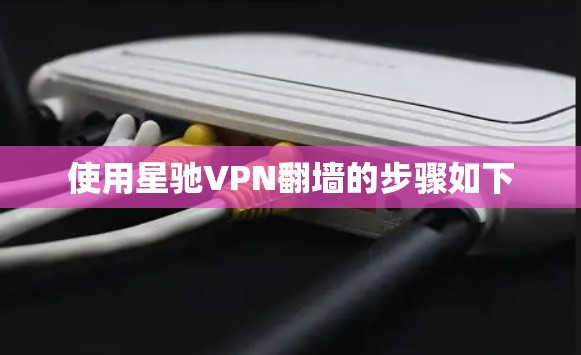 使用星驰VPN翻墙的步骤如下