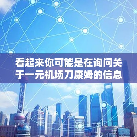 看起来你可能是在询问关于一元机场刀康姆的信息，但这个词组可能不是很常见，或者有特定的含义。以下是一些可能的解释和背景信息