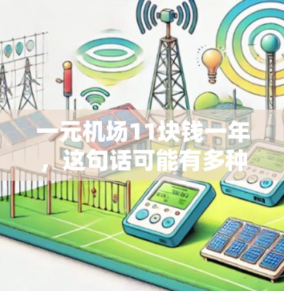 一元机场11块钱一年，这句话可能有多种解释，具体取决于上下文。以下是一些可能的解释