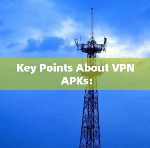 Key Points About VPN APKs: