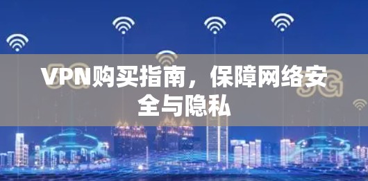 VPN购买指南，保障网络安全与隐私