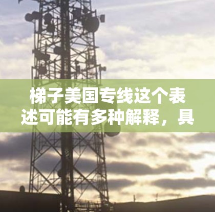 梯子美国专线这个表述可能有多种解释，具体含义取决于上下文。以下是一些可能的解释方向