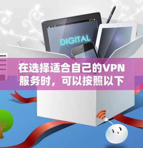 在选择适合自己的VPN服务时，可以按照以下步骤进行