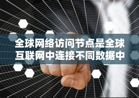 全球网络访问节点是全球互联网中连接不同数据中心、云服务和企业网络的关键设施，通过先进的技术实现高效、安全的数据传输，支持全球范围内的网络互联和用户体验。以下是对全球网络访问节点的详细分析
