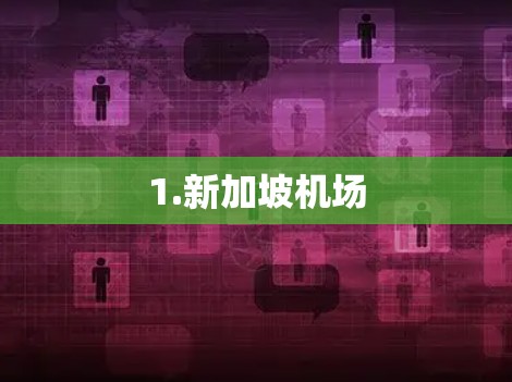 1.新加坡机场