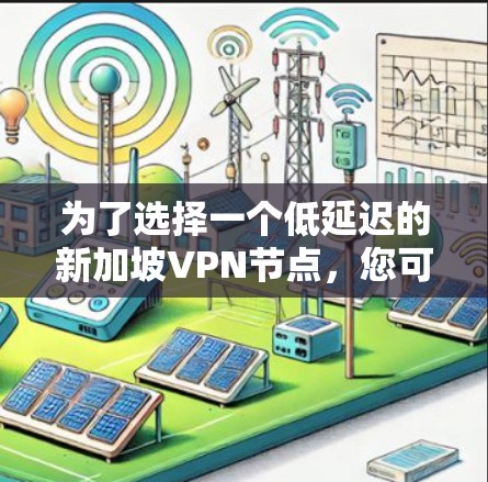 为了选择一个低延迟的新加坡VPN节点，您可以按照以下步骤进行